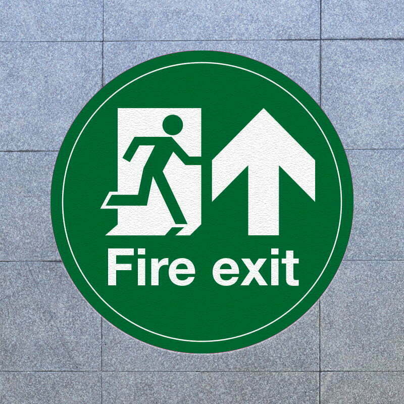 fire exit up